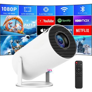 Proyector Smart Cine En Casa Ultra HD Android 11 HY300 180°