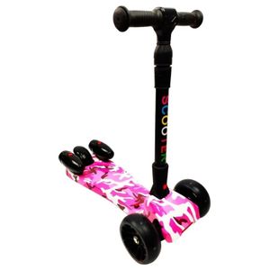 Patineta Scooter Con Humo Para Niños Bluetooth Luces Led Color Niña
