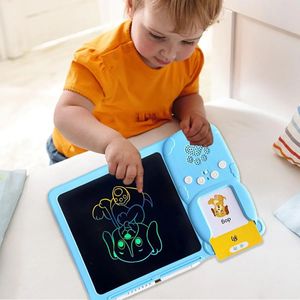 Tablero Lector De Palabras Interactivo Led Ingles Azul