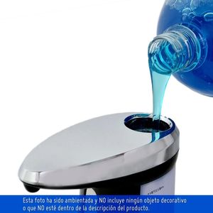 Dispensador De Jabón Líquido Automático Plástico Negro