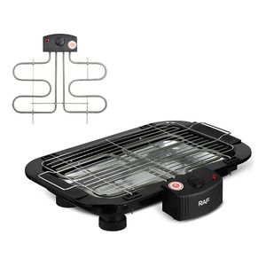 Parrilla Eléctrica Antiadherente Sin Humo Para Barbacoa