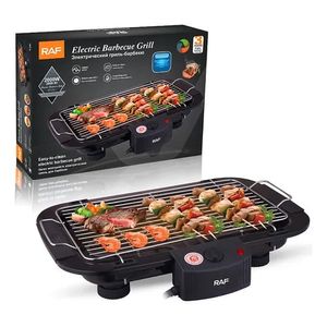 Parrilla Eléctrica Antiadherente Sin Humo Para Barbacoa