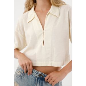 Camisa manga corta para mujer