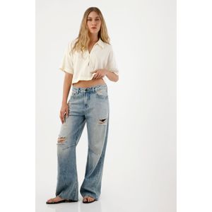Camisa manga corta para mujer