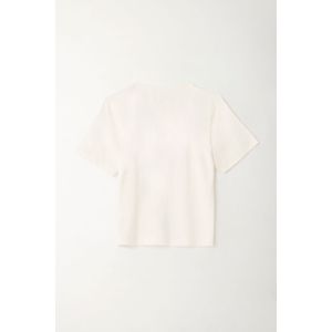 Camiseta básica crudo para mujer