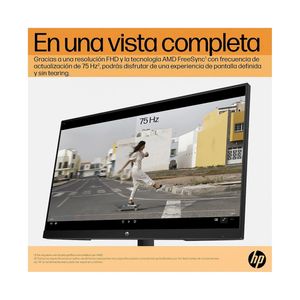 Monitor HP 27 Pulgadas V27I FHD Plano Negro