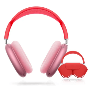 Diadema Audifonos Deportivos Cómodos Innovo Max Sound Gama Media Bluetooth Rojo Con Estuche