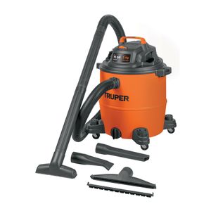 Aspiradora de sólidos y líquidos, 16 gal,  plástica, Truper