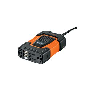 Inversor de corriente de 120 W con  puertos USB, Truper