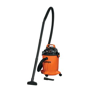 Aspiradora de sólidos y líquidos, 4 gal,  plástica, Truper