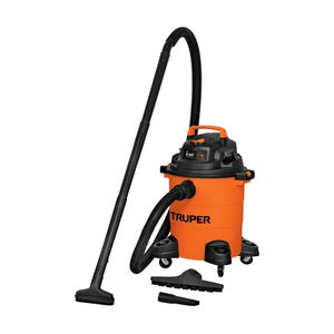 Aspiradora de sólidos y líquidos, 6 gal,  plástica, Truper