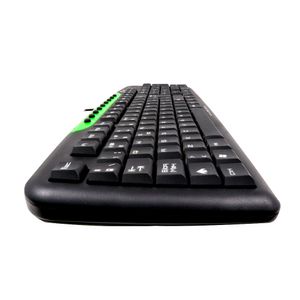 Teclado multimedia High Sensitive, conexión por USB plug and play