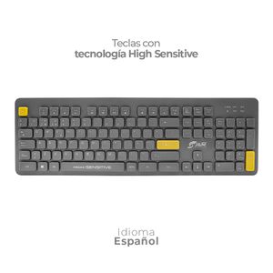 Teclado Inalambrico Recargable  100% Size