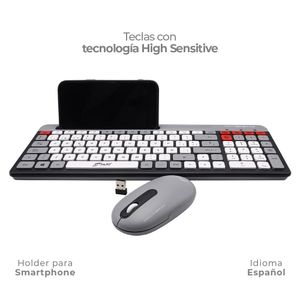 Combo Teclado Y Mouse Inalambricos    Size 100%