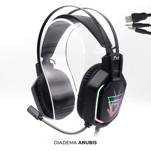 Diadema Gamer Anubis Rgb  Diseño Confortable Edicion Especial Anubis -