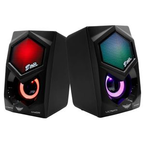 Parlantes Gamer con diseño exclusivo, alta calidad y fidelidad de sonido (HI-FI)