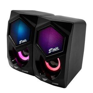 Parlantes Gamer con diseño exclusivo, alta calidad y fidelidad de sonido (HI-FI)