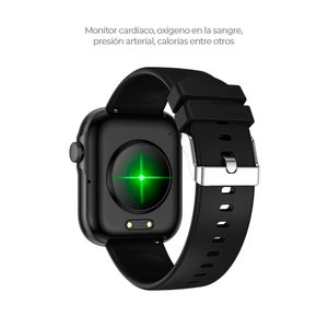Reloj Smartwatch  Cuadrado dioma: Español  / Pantalla: AMOLED 1.43” /Versión de Bluetooth: 5.2 /Compatible: Android / iOS / APP: Dafit