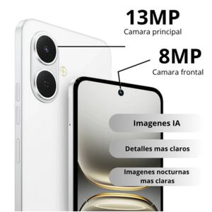 Celular TECNO Spark GO2 4GB 128GB Blanco