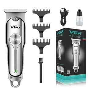 Máquina Patillera Recargable VGR V-071 Plateada