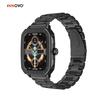 Smartwatch Tw22 Doble Pulso Bisel Black Edition Mesh Modos Deporte Innovo Mobulaa