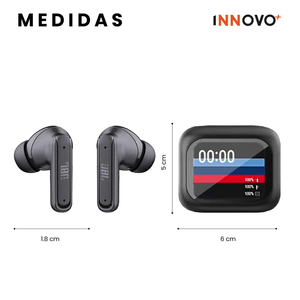 Audifono Bluetooth Pro Tour 4 Tactil Full Color Replic Sonido Mega Bass