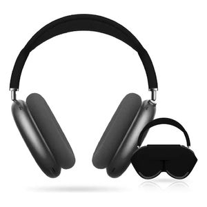 Diadema Audifonos Deportivos Cómodos Max Sound Gama Media Bluetooth Negro Con Estuche