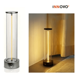 Lámpara Linterna De Mesa Magnética Inalámbrica Moderna Luz Imán Cálida Innovo Home