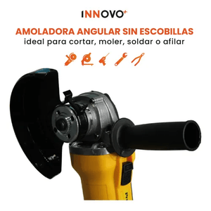 Pulidora Inalambrica Doble Bateria Recargable 48v 8500 Rpm Con Estuche Innovo Tools