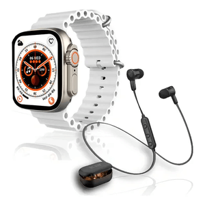 Reloj Smart Watch Inteligente Pantalla Amoled Con Audifonos Innovo Kin Kl 21 Deportivos Bluetooth 5.2
