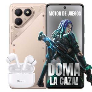 Celular Tecno POVA 7 256GB/8GB – Dorado