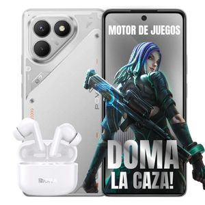 Celular Tecno POVA 7 256GB/8GB – Blanco
