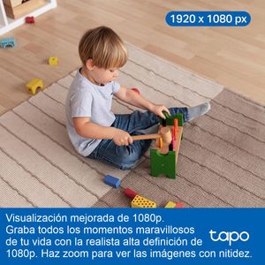 Cámara Wifi Robótica 360° Tp-link Tapo C211, 2k 3mp Ai Audio