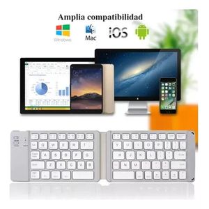 Mini Teclado Inalambrico Plegable Portatil Bluetooth