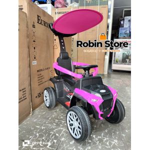 Carro Paseador Eléctrico Llantas De Goma Control Remoto