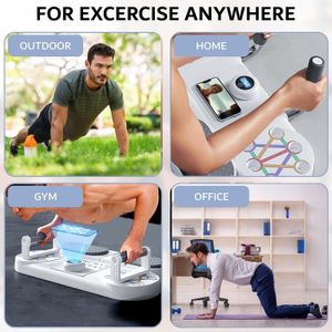 Tabla Para Ejercicios Push Up 5 en 1 Codigo Colores