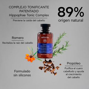 Shampoo Tónico Anticaída Hombre - Apivita