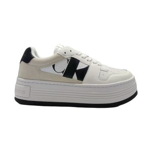 TENIS CASUAL DAMA CALVIN KLEIN COLOR BEIGE YW0YW01482-0LD