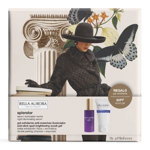 Kit Splendor Serum Iluminador Nocturno + Gel Exfoliante - Bella Aurora