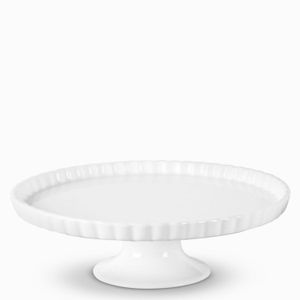 Tortera redonda en porcelana