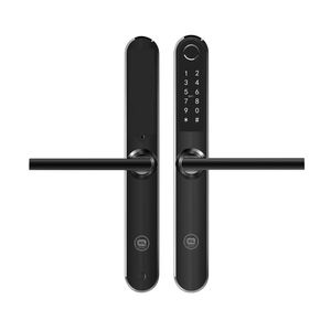 Cerradura Digital Pico Loro Cheka Black Mate