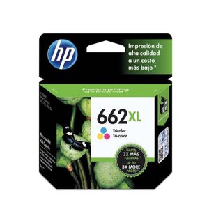 Cartucho HP  662XL Deskjet Ink Advantage -Tricolor