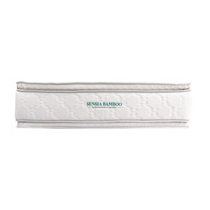 Colchón Semiortopedico King Sensia Bamboo con Dos Pillow