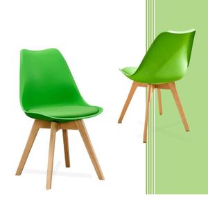 Silla Tapizada Milano Verde