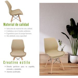 Silla Emile Beige