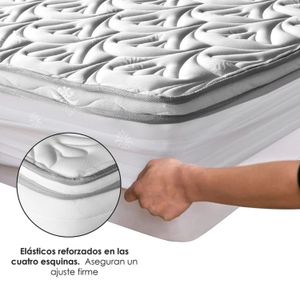 Sobrecolchon Topper King Aloe