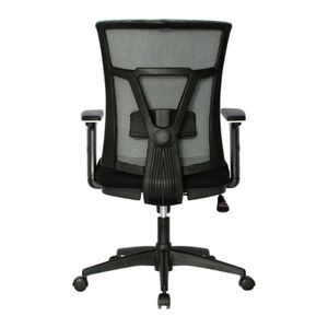 Silla De Oficina Osai Gerente Gris Negro