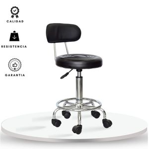 Silla de Barra o Banco Mokaro Negro