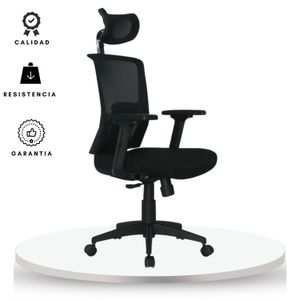 Silla de Oficina Polux Premium Negro