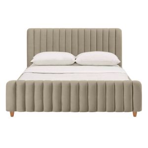 Cama King Vitale Taupe